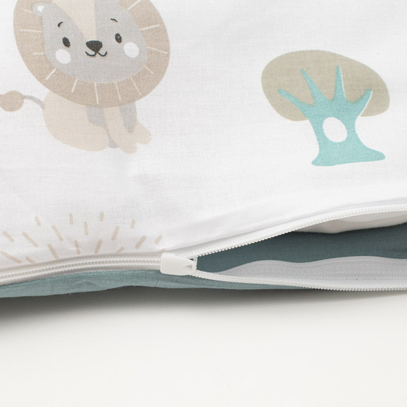 2-dielne posteľné obliečky New Baby Safari II 90/120 cm mint 3