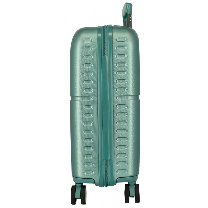 PEPE JEANS Highlight Verde, Sada luxusných ABS cestovných kufrov 70cm/55cm, 768952B 9