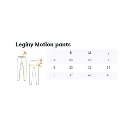 Motion Pants športové legíny mint 2