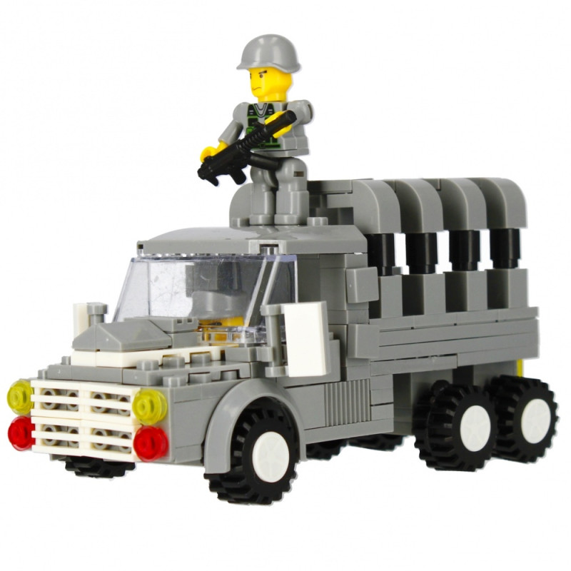 Stavebnica Army Vojenský Nákladiak 3