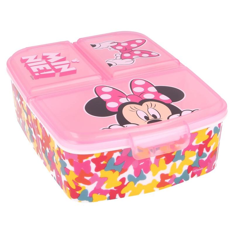 Delený plastový box na desiatu MINNIE MOUSE Butterfly, 51120 3