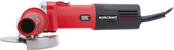 Brúska Worcraft AG15-125BS, uhlová, 1500W, 125 mm, M14, BRUSHLESS 1