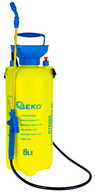 Postrekovač ručný tlakový 8 litrov, GEKO 13