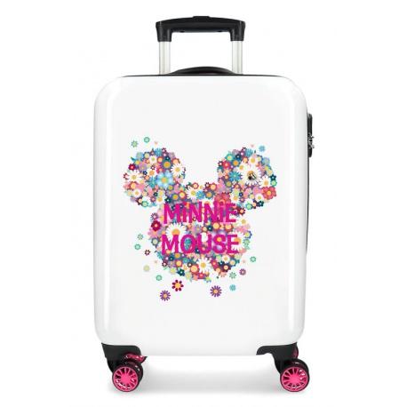 JOUMMA BAGS detský ABS cestovný kufor MINNIE MOUSE Sunny Day, 55x38x20cm, 34L, 3051721