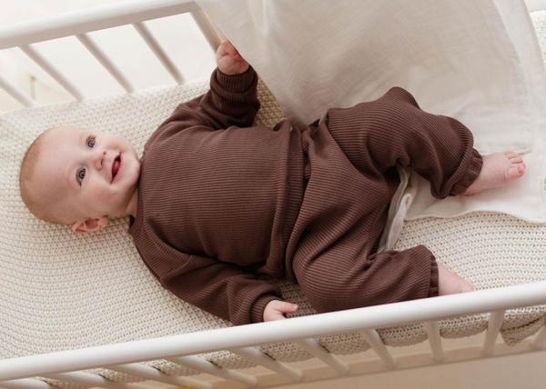 Dojčenské tepláky Koala Pure brown 86 (12-18m)