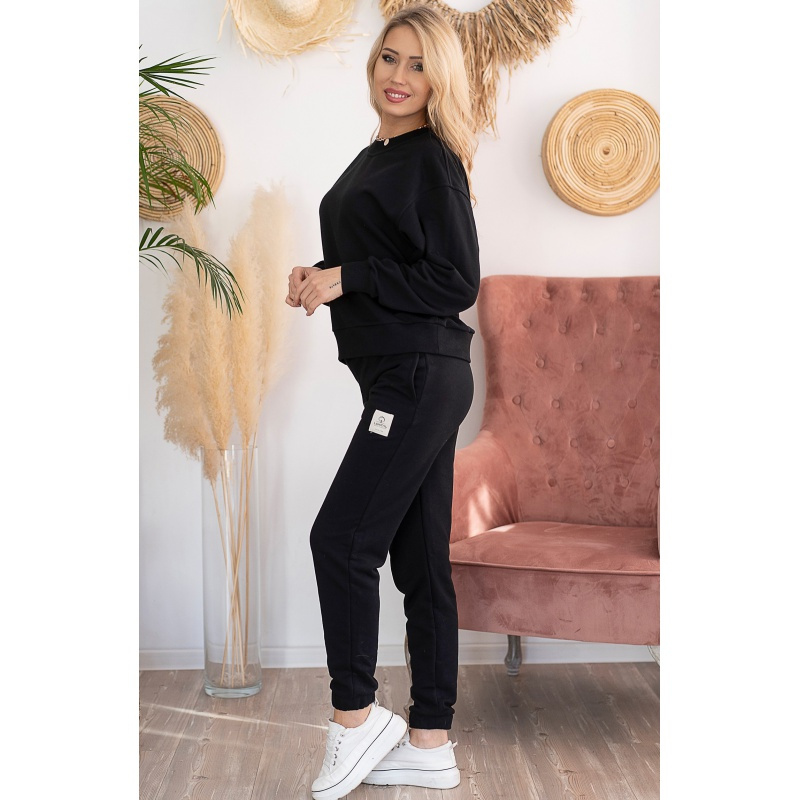 Dámske teplákové nohavice Lou - Color : Black - XXL (extra extra large) 1