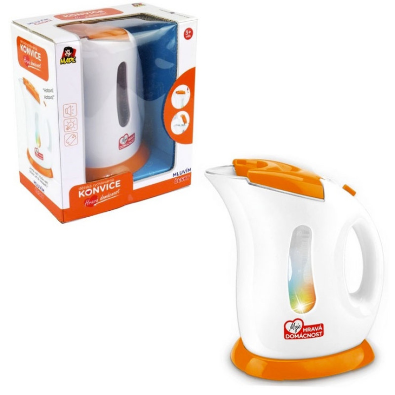 Rýchlovarná kanvica na batérie s hlasom