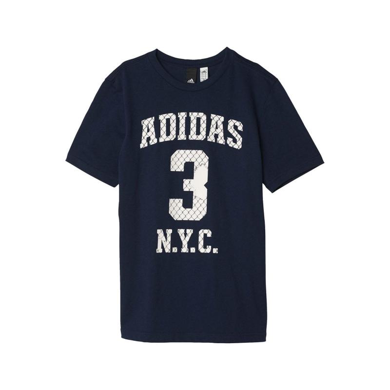 Adidas chlapčenské tričko S97027 NUMBER, veľ. 176