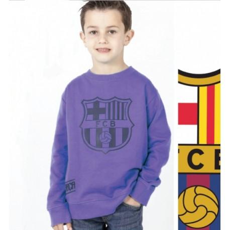 Chlapčenská bavlnená mikina FC BARCELONA Violet (BC06532) - 6 rokov (116cm)