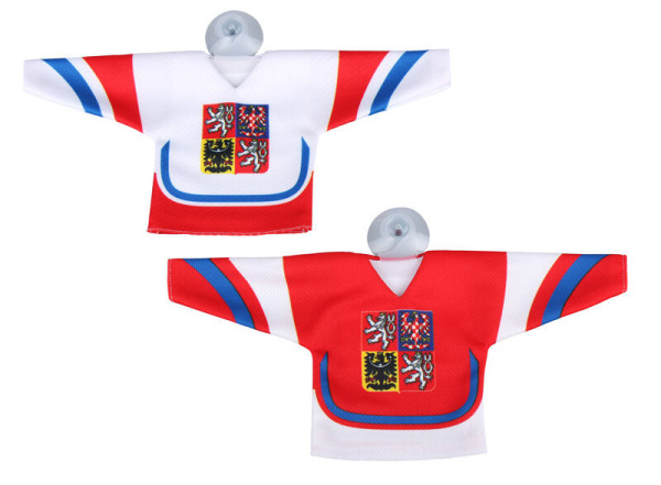 Replika ČR new minidres hokejový biela 1