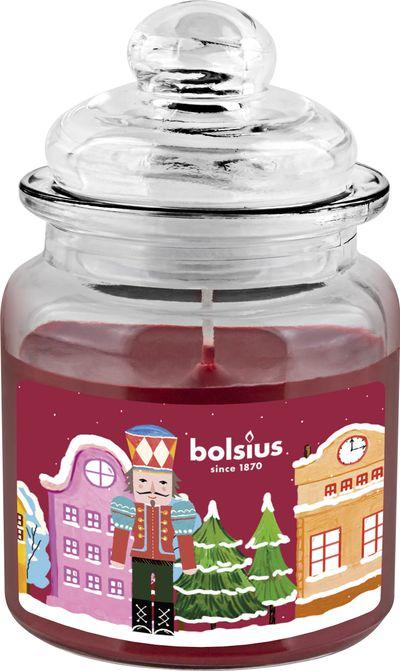 Sviečka Bolsius Big Jar, Luskáčik, Vianoce, vonná, vianočná, get cosy (pečené jablko a škor