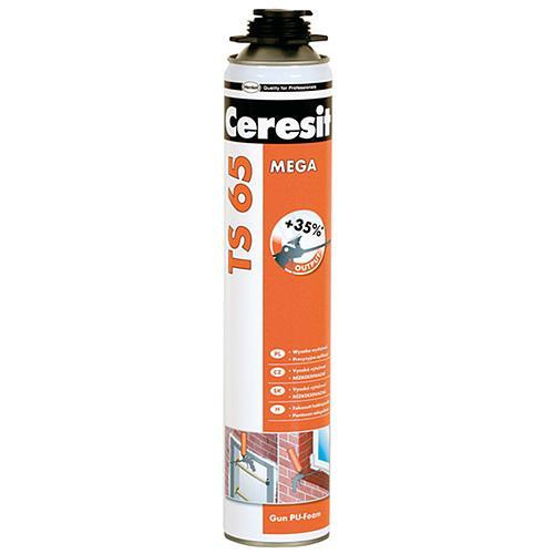 Pena CERESIT TS 65 MEGA, 850 ml, pištoľová