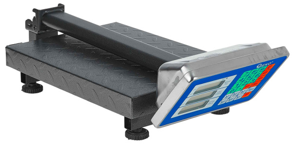 Digitálna plošinová váha do 150 kg, plocha váženia 30 x 40 cm, GEKO 4