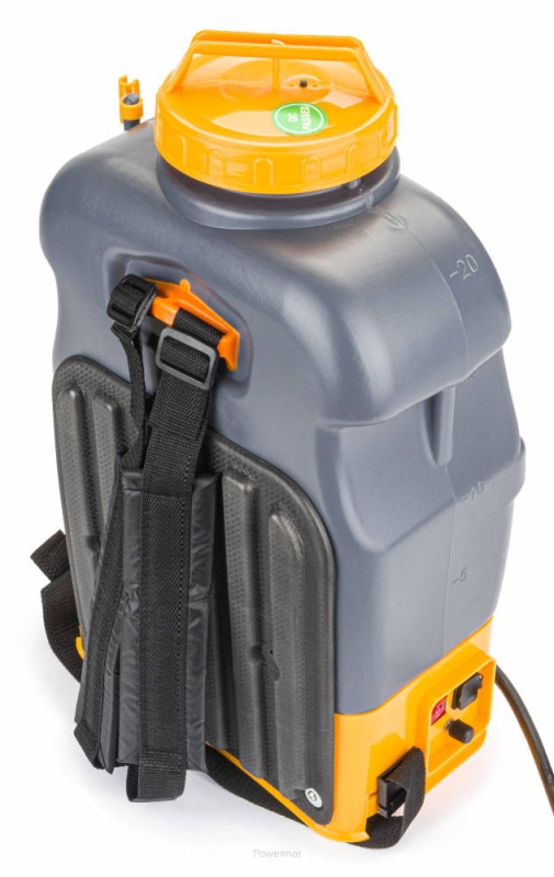Postrekovač akumulátorový 20 litrový, akumulátor 12V-12Ah, PM-OA-20T, POWERMAT 1