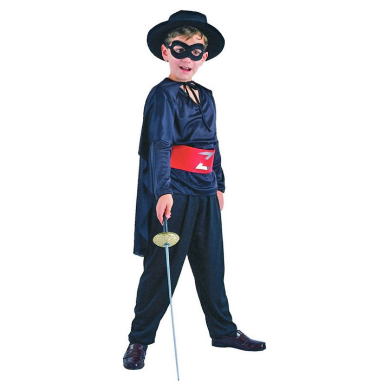 Šaty na karneval - Bandita, 120 - 130 cm