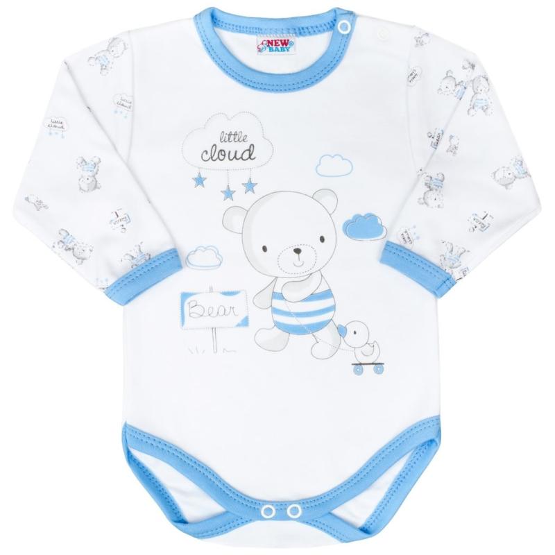 Dojčenské body New Baby Bears modré 50