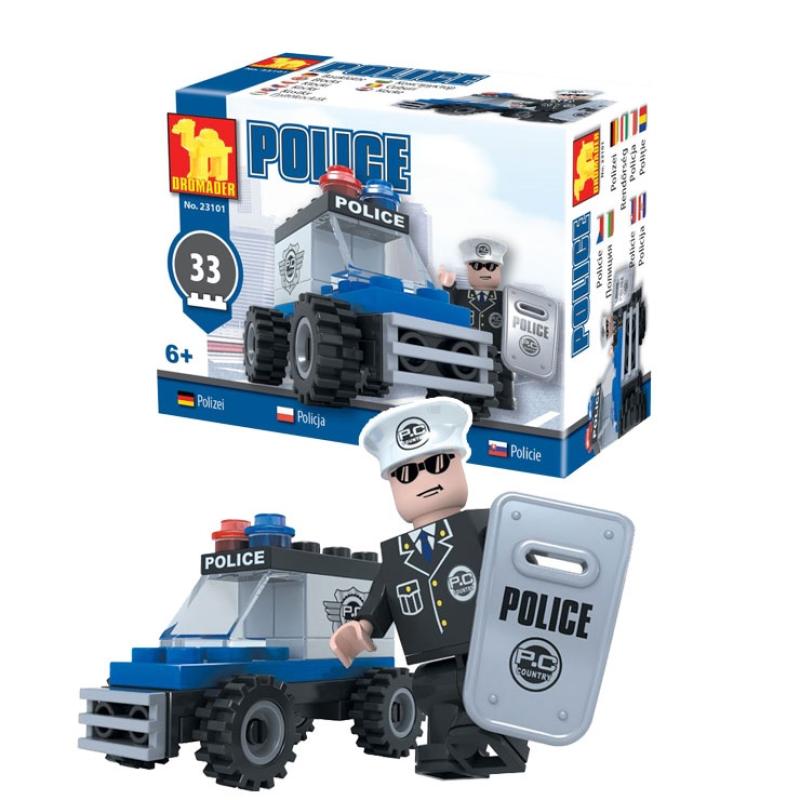 Stavebnica Polícia auto