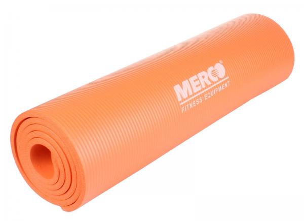 Merco Yoga NBR 10 Mat podložka na cvičenie oranžová