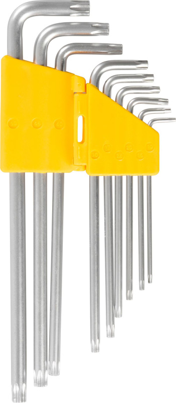 Sada kľúčov Strend Pro HK7008, 9 dielna, T10-T50, Torx, Cr-V, zástrčná 1