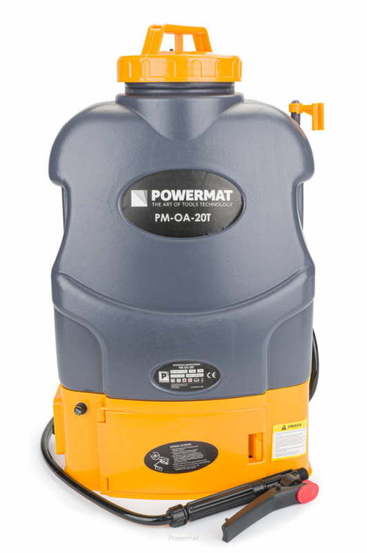 Postrekovač akumulátorový 20 litrový, akumulátor 12V-12Ah, PM-OA-20T, POWERMAT 2
