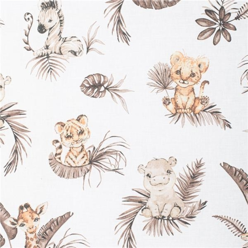 Obojstranná detská zavinovačka New Baby Safari 80x80 cm 3