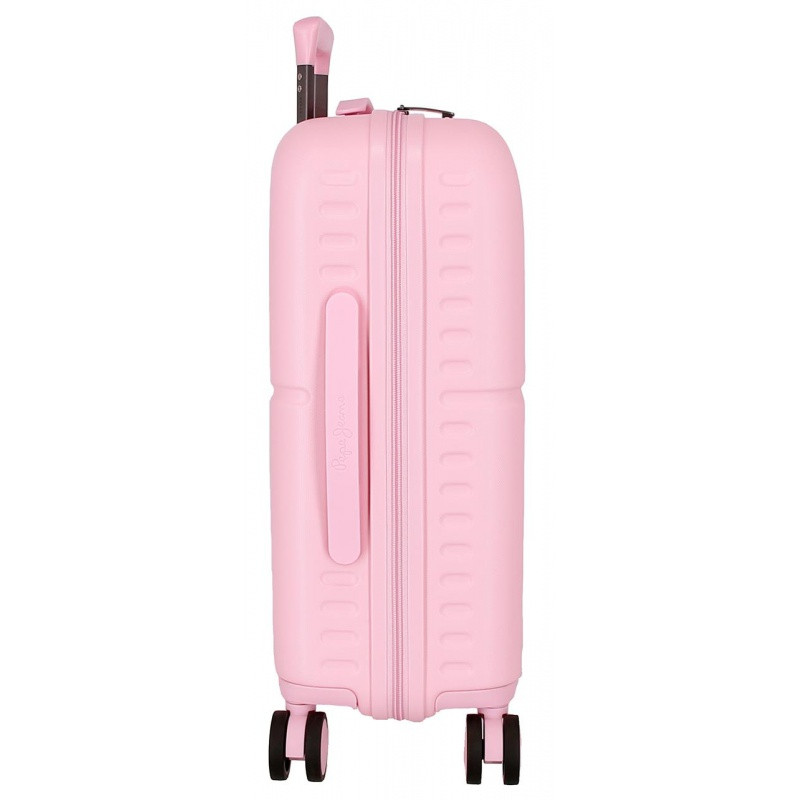 PEPE JEANS Highlight Light Pink, ABS Cestovný kufor, 55x40x20cm, 37L, 768912C (small) 1