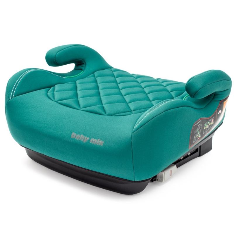 Autosedačka-podsedák BABY MIX HERO Plus ISOFIX I-SIZE emerald