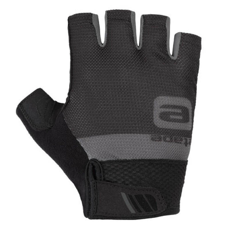 Air cyklistické rukavice čierna 1