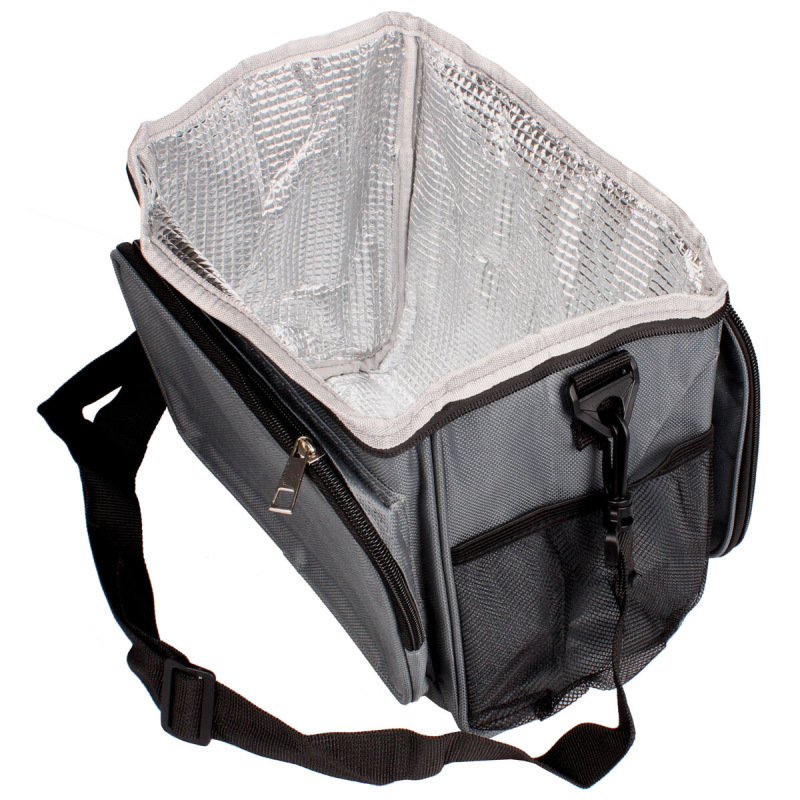 CrossBody chladiaca taška sivá 1