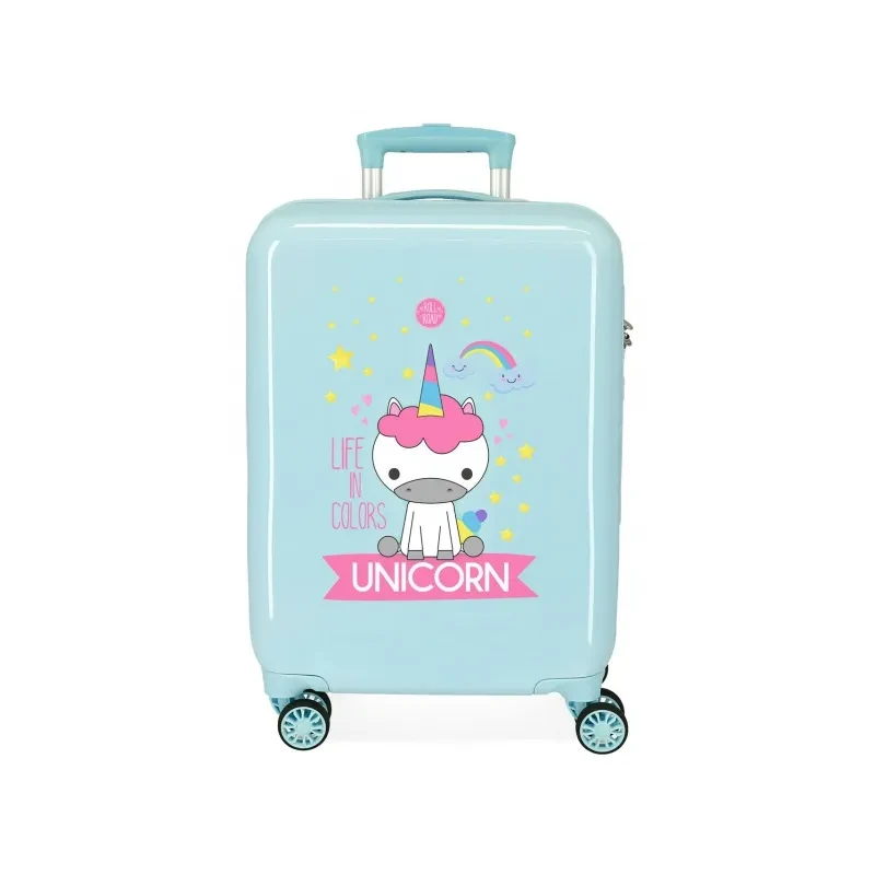 Luxusný ABS cestovný kufor LITTLE ME UNICORN, 55x34x20cm, 4741768