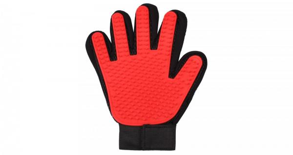 Merco Pet Glove vyčesávacia rukavice červená
