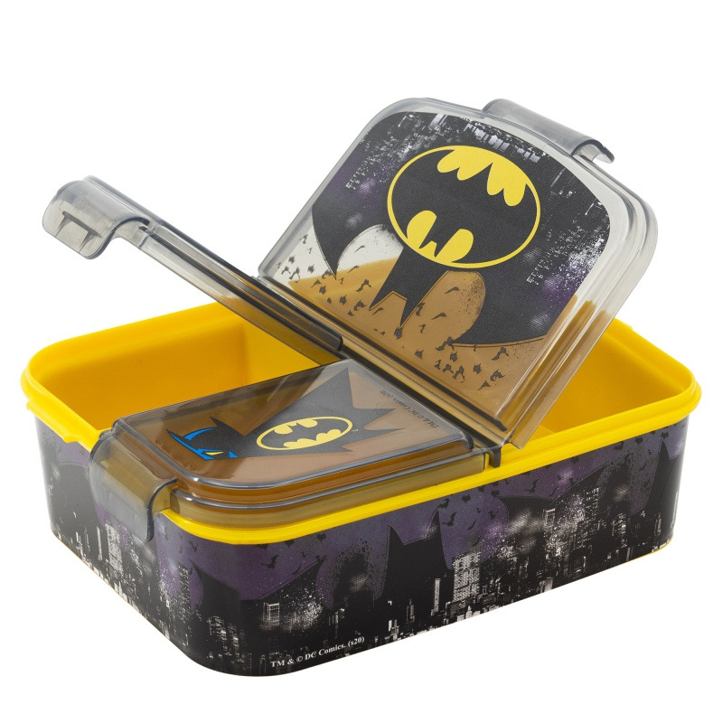 Delený plastový box na desiatu Batman, 85520 2