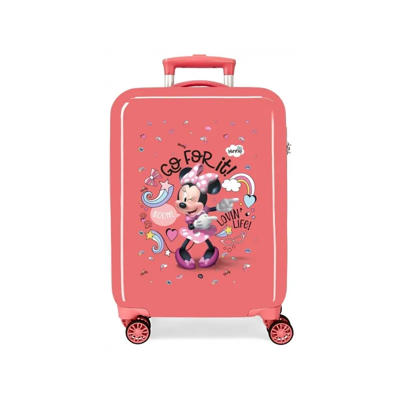 ABS cestovný kufor MINNIE MOUSE Loving Life, 55x38x20cm, 34L, 4721721 (small)