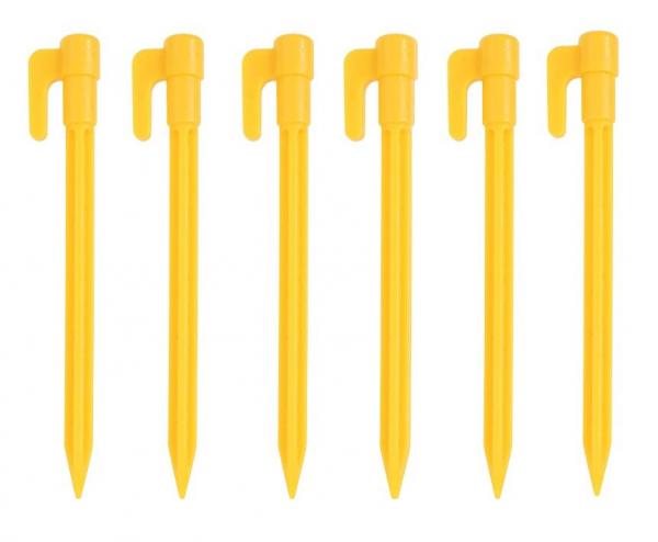 Merco Plastic stanové kolíky 14,5cm, žltá