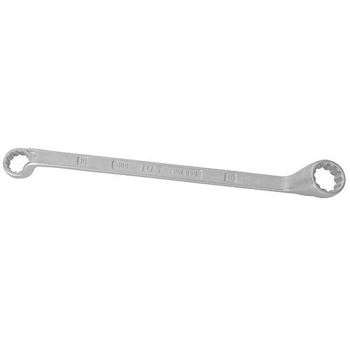 Kľúč IUS 006 27x30 • DIN838, očkový vyh 75°, Cr-V St