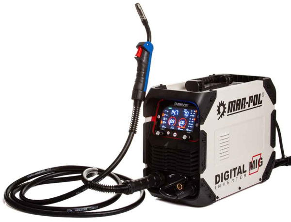 Invertor 200A MIG/MAG (CO2)/MMA/TIG, ALU, SYNERGY, MAR-POL 14