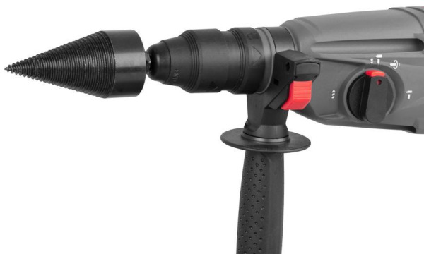 Tŕň Strend Pro, štiepací klin, kužeľ, 42 mm, 2x adaptér, na drevo 2