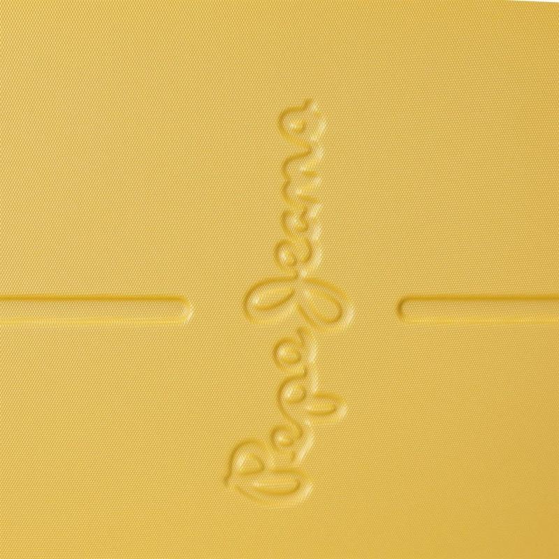 PEPE JEANS Highlight Ochre, ABS Cestovný kufor, 55x40x20cm, 37L, 7688623 (small exp.) 6