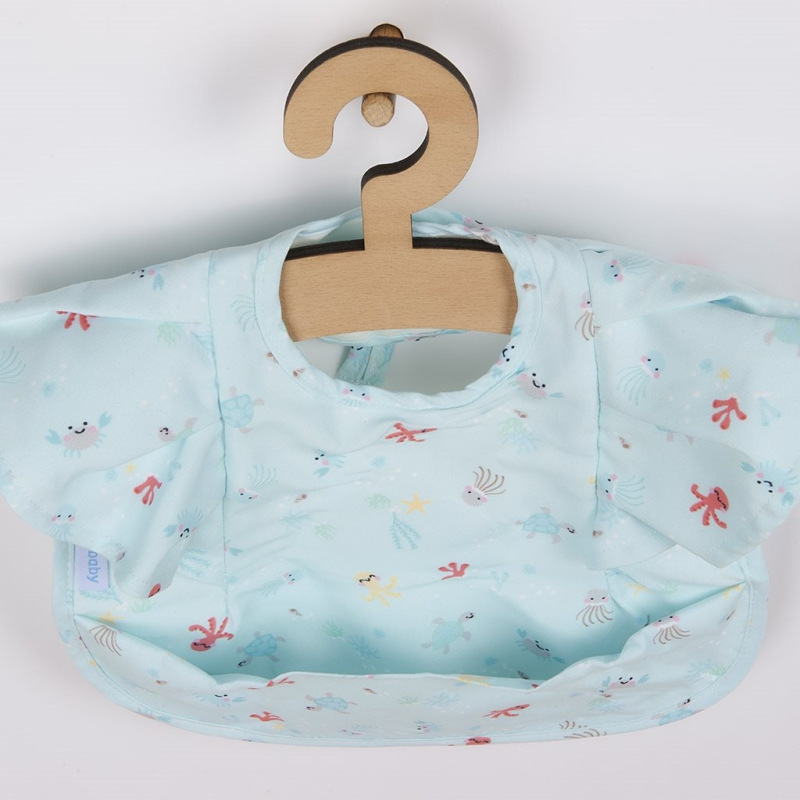 Luxusný podbradník New Baby 35x27 cm s volánikmi 1