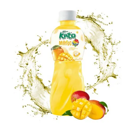 Kato Mango Juice With Nate de Coco Jelly 320ml THA