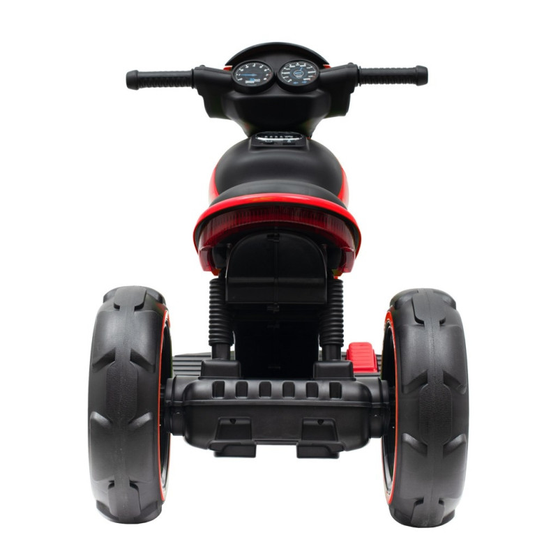 Detská elektrická motorka Baby Mix POLICE červená 3