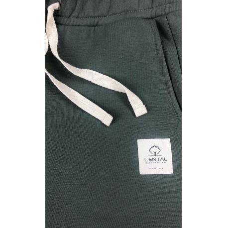 Pánske teplákové nohavice Maks - Color : Khaki - XL (extra large)