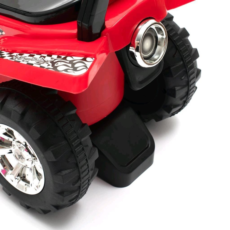 Detské odrážadlo so zvukom Štvorkolka Baby Mix modrá 5
