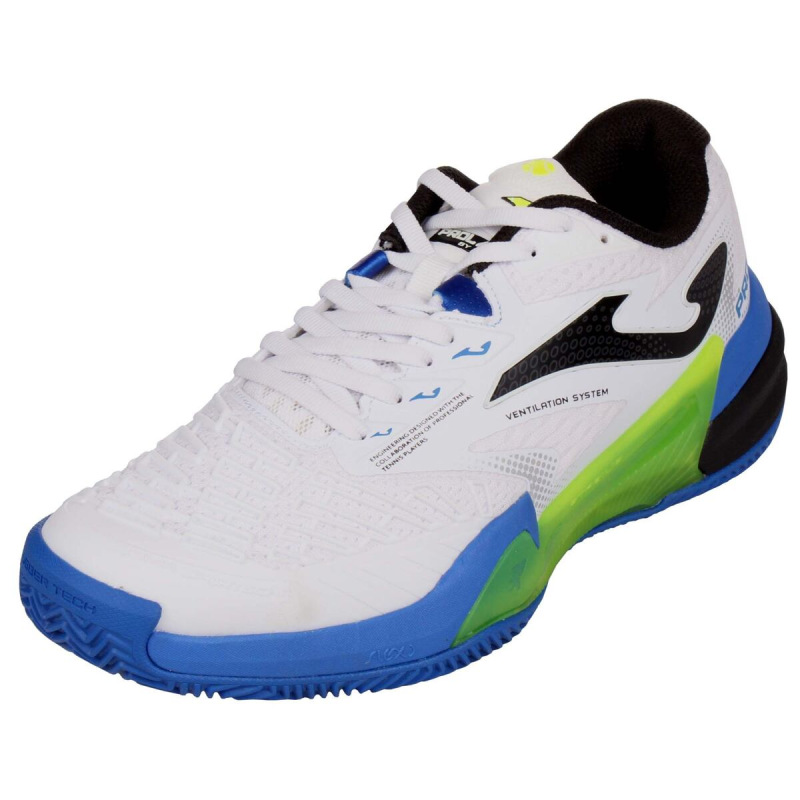 Roland Men 2402 Clay tenisová obuv biela-modrá