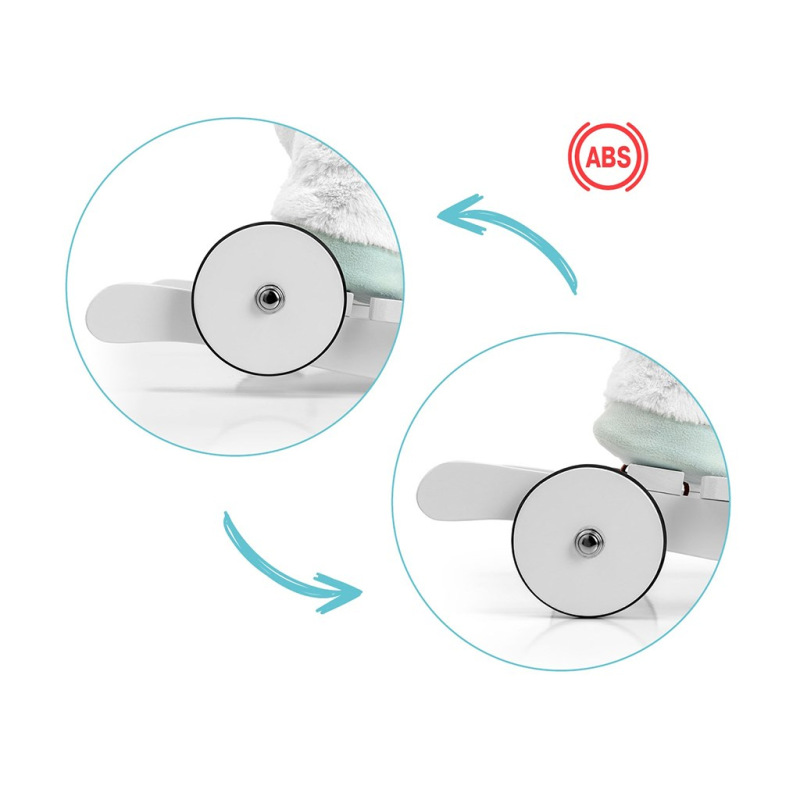 Hojdací koník s melódiou a kolieskami Milly Mally Polly Jednorožec 2