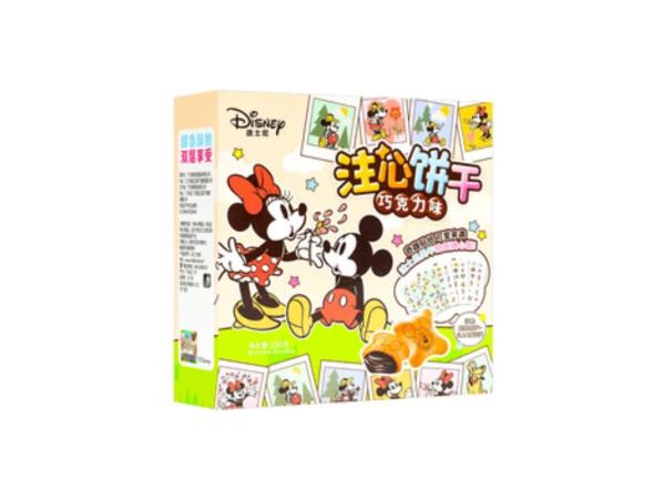 Disney Mickey Mouse Chocolate Flavor Filling Cookies 100g CHN