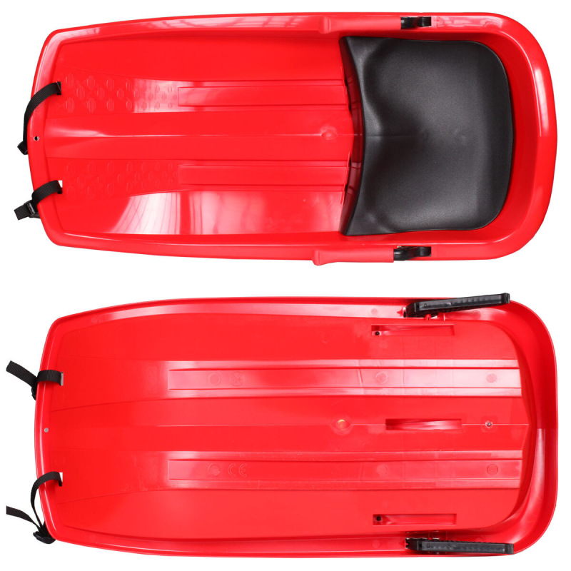 Flash plastové boby červená 1