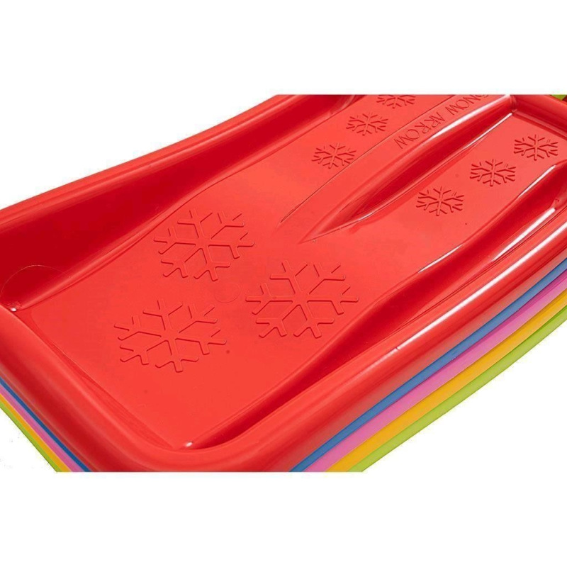 Sánkovací klzák s pohyblivou rukoväťou Baby Mix SNOW ARROW 74 cm modrý 4