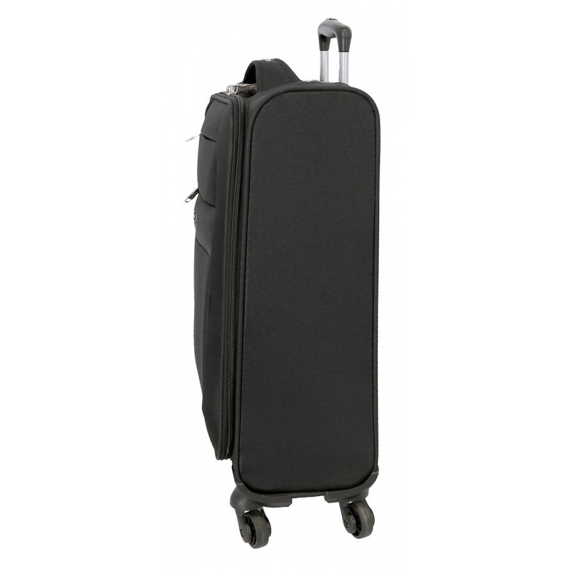 JOUMMA BAGS Sada textilných kufrov ROLL ROAD ROYCE Black / Čierna, 55-66-76cm, 5019421 6