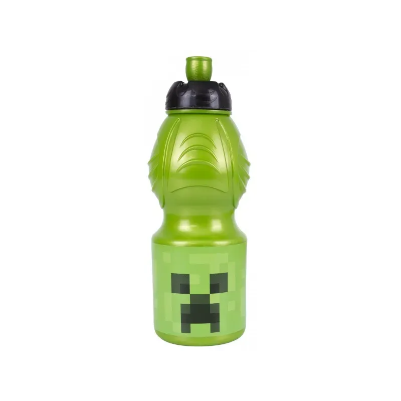 Plastová fľaša MINECRAFT 400ml, 511021001